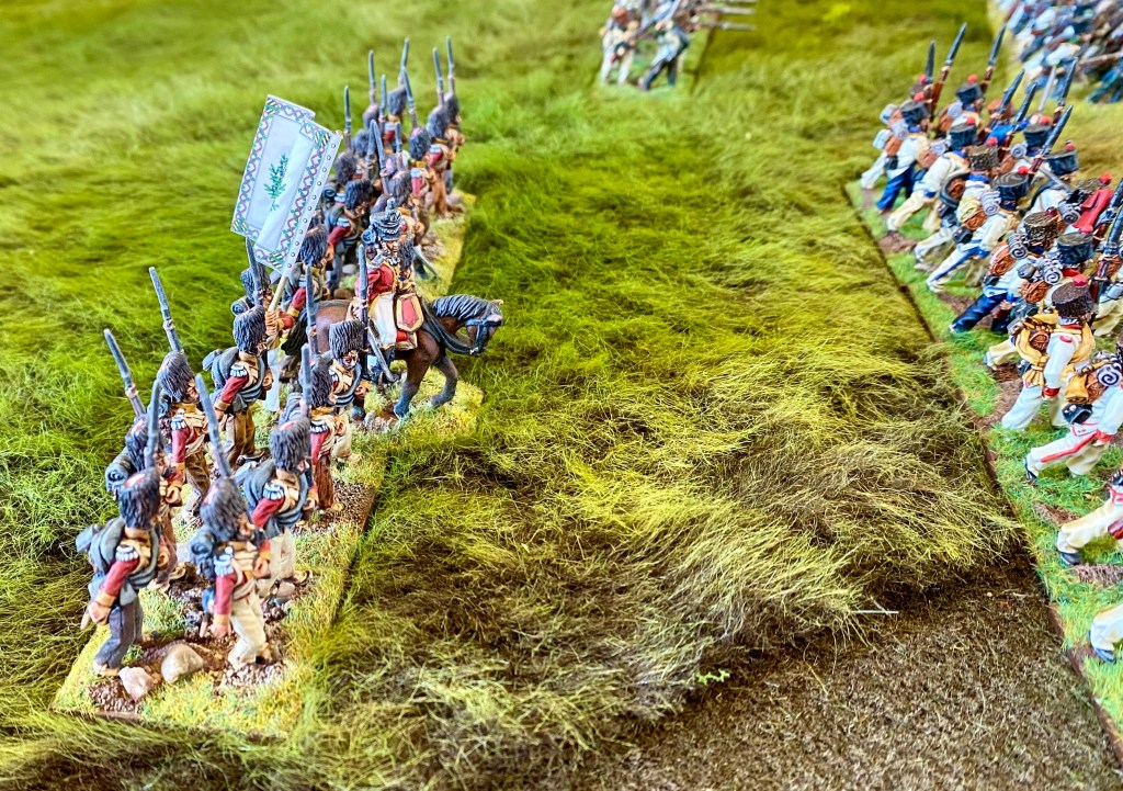 The elite of the Saxon force.