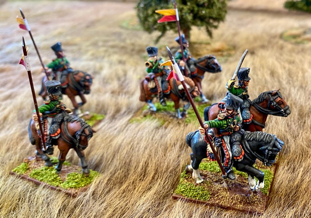 Mounted Jaegers scouting forward 