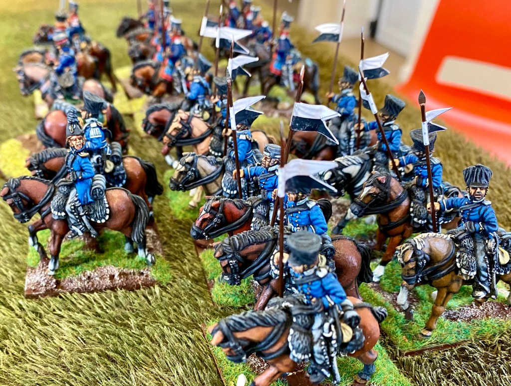 The Prussian cavalry still stationery at the rear - what are they waiting for?
