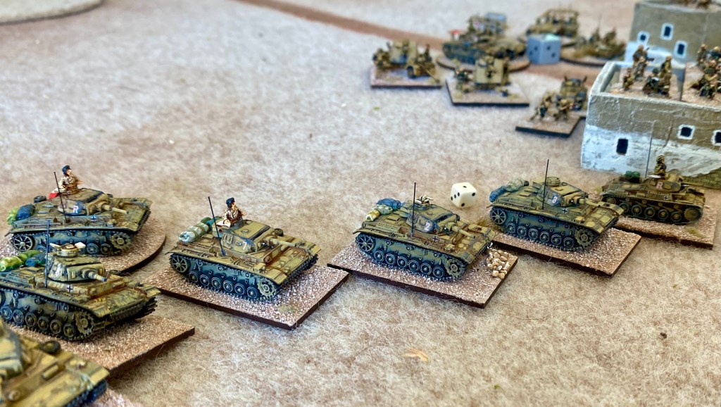 A hit on the panzers