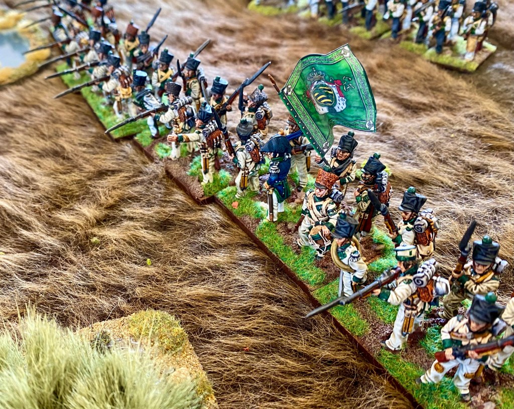 Saxon counter attack