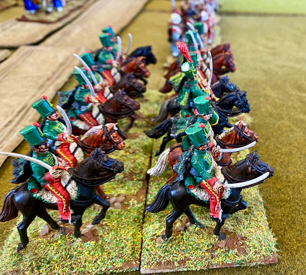 Some dashing French hussars.