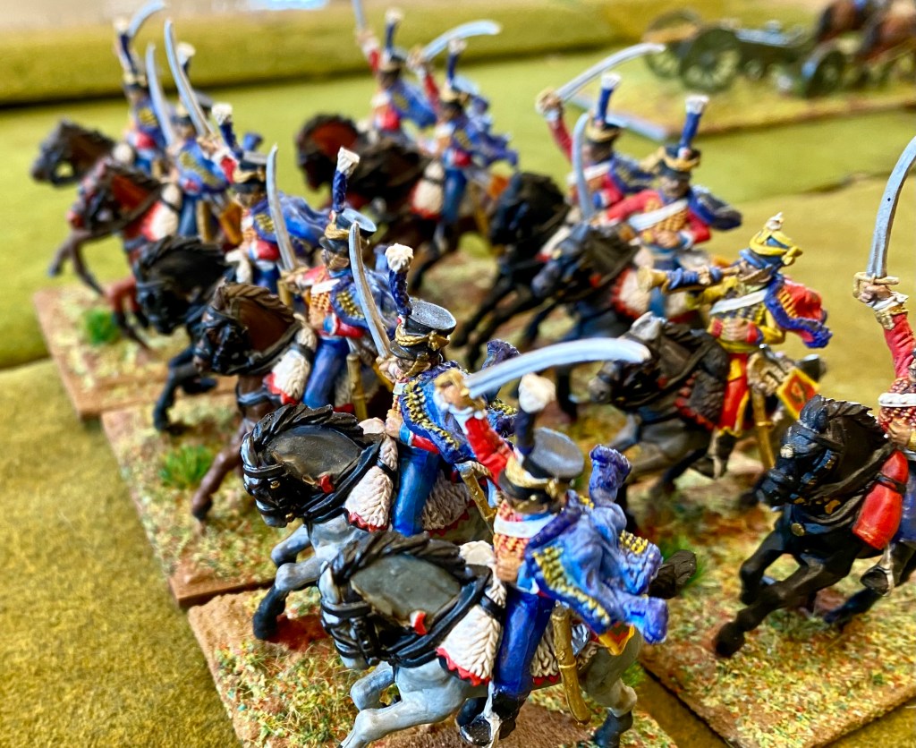More dash, this time from Russian hussars.