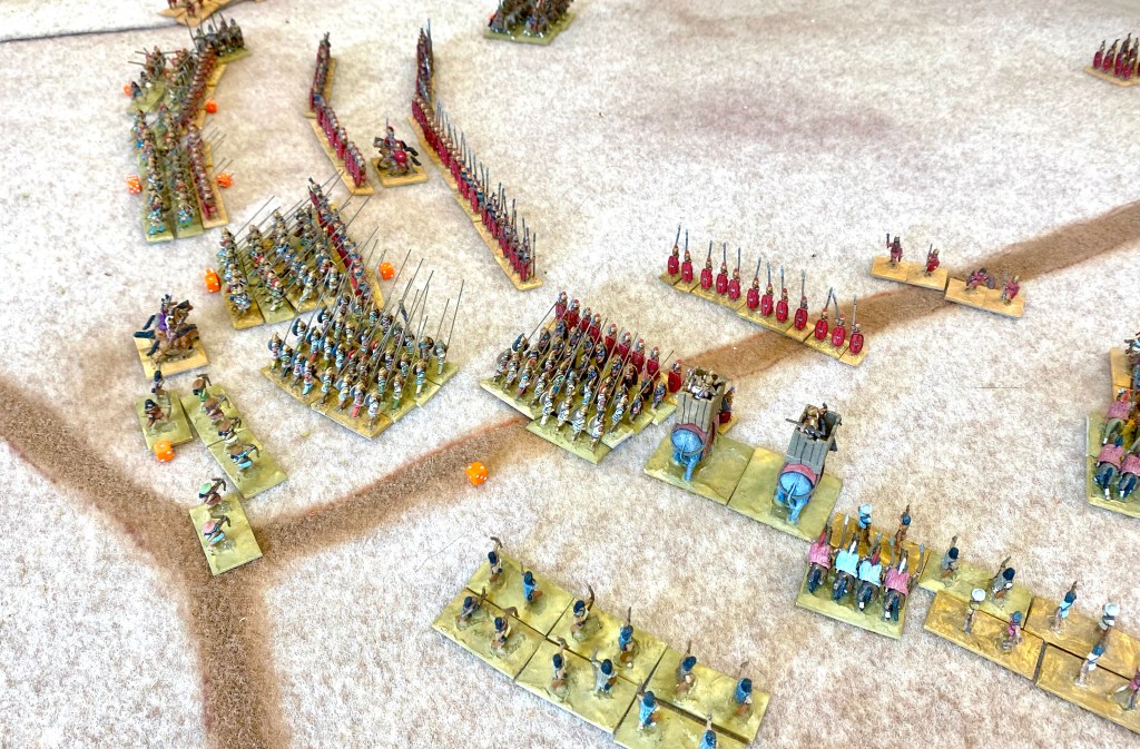 Both sides won on their right flank, with the Seleucids success being more decisive. 