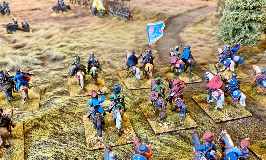 View from the point of view of the Polish cossacks. 