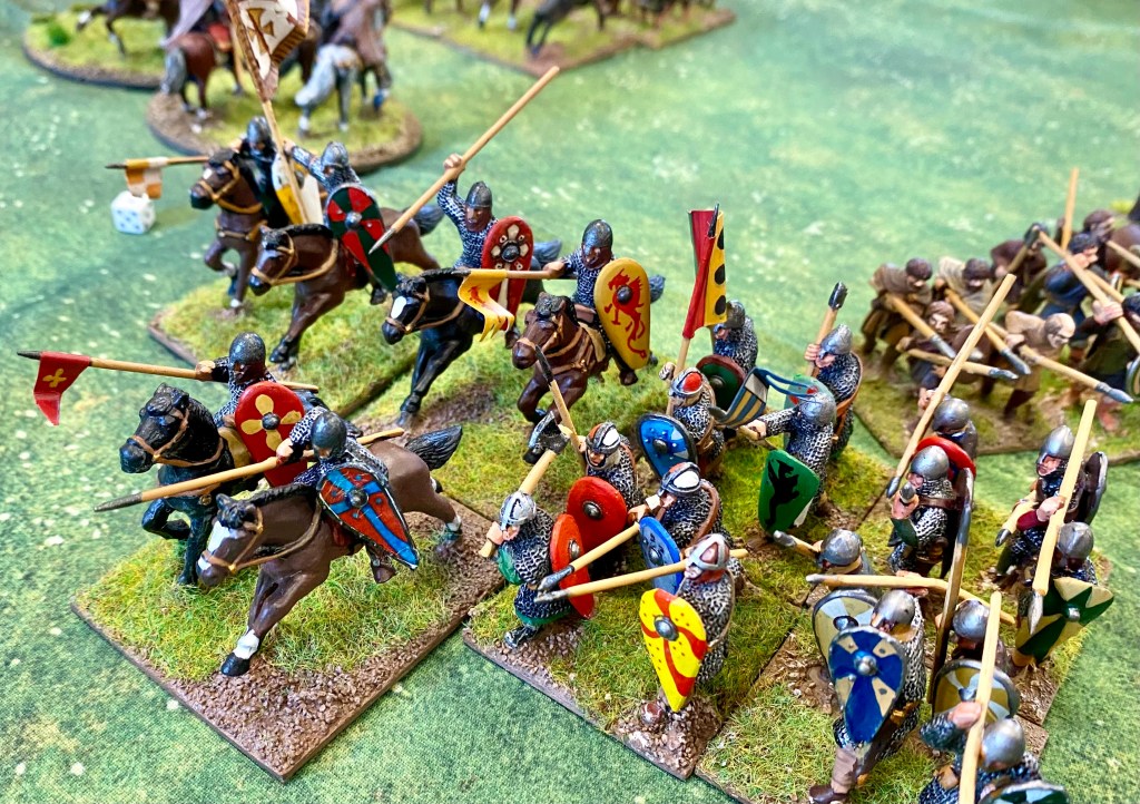 Normans in retreat