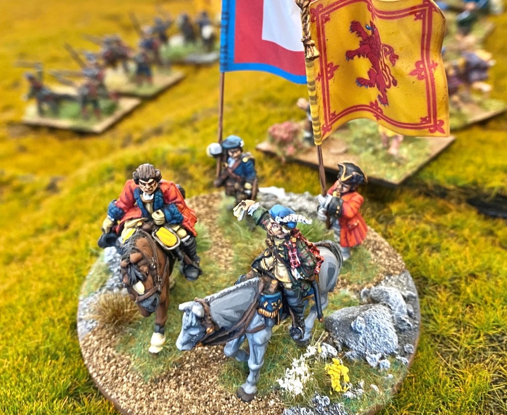 Charles Edward (etc.!) Stuart, the Pretender, the Bonnie Prince himself. 