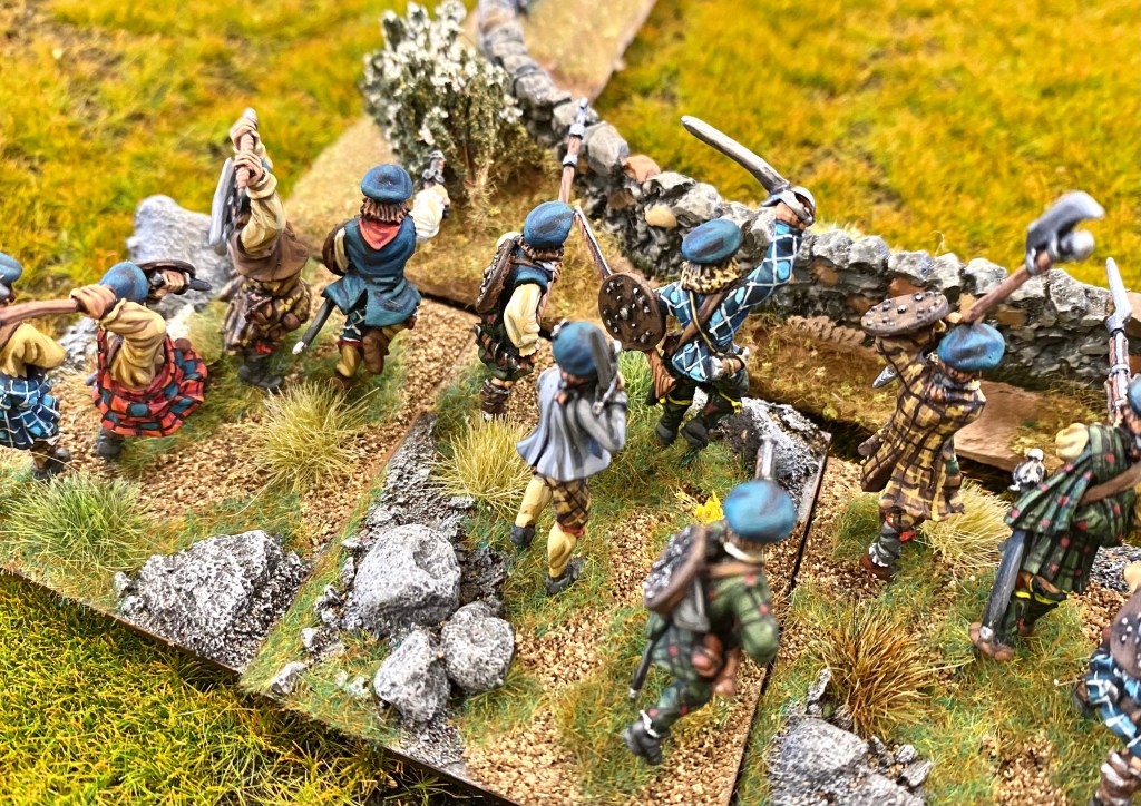 Despite their own successes, the Men of Atholl accept the defeat of the Jacobite army. 